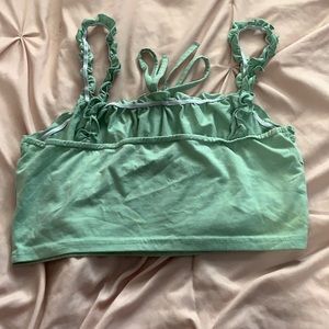 size:M, sage green, and shein